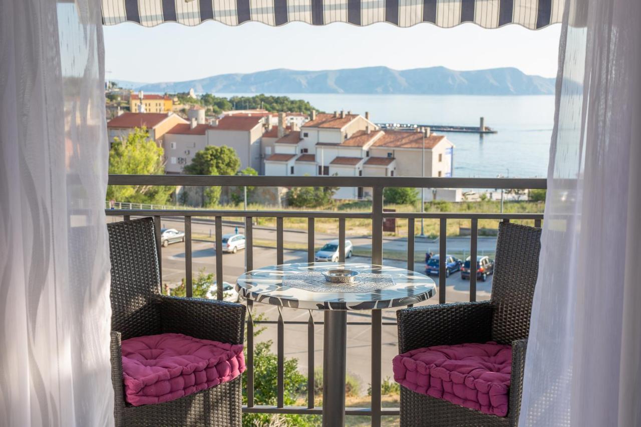 Beautyful Sea View 6 Luxury Studio Danijela Senj  Exteriör bild