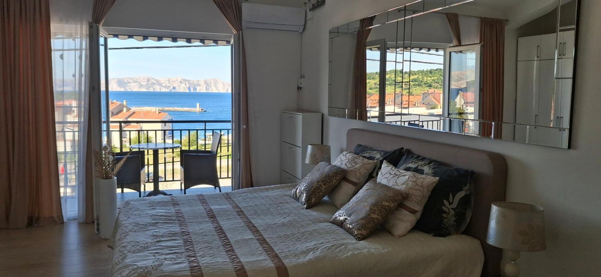 Beautyful Sea View 6 Luxury Studio Danijela Senj  Exteriör bild