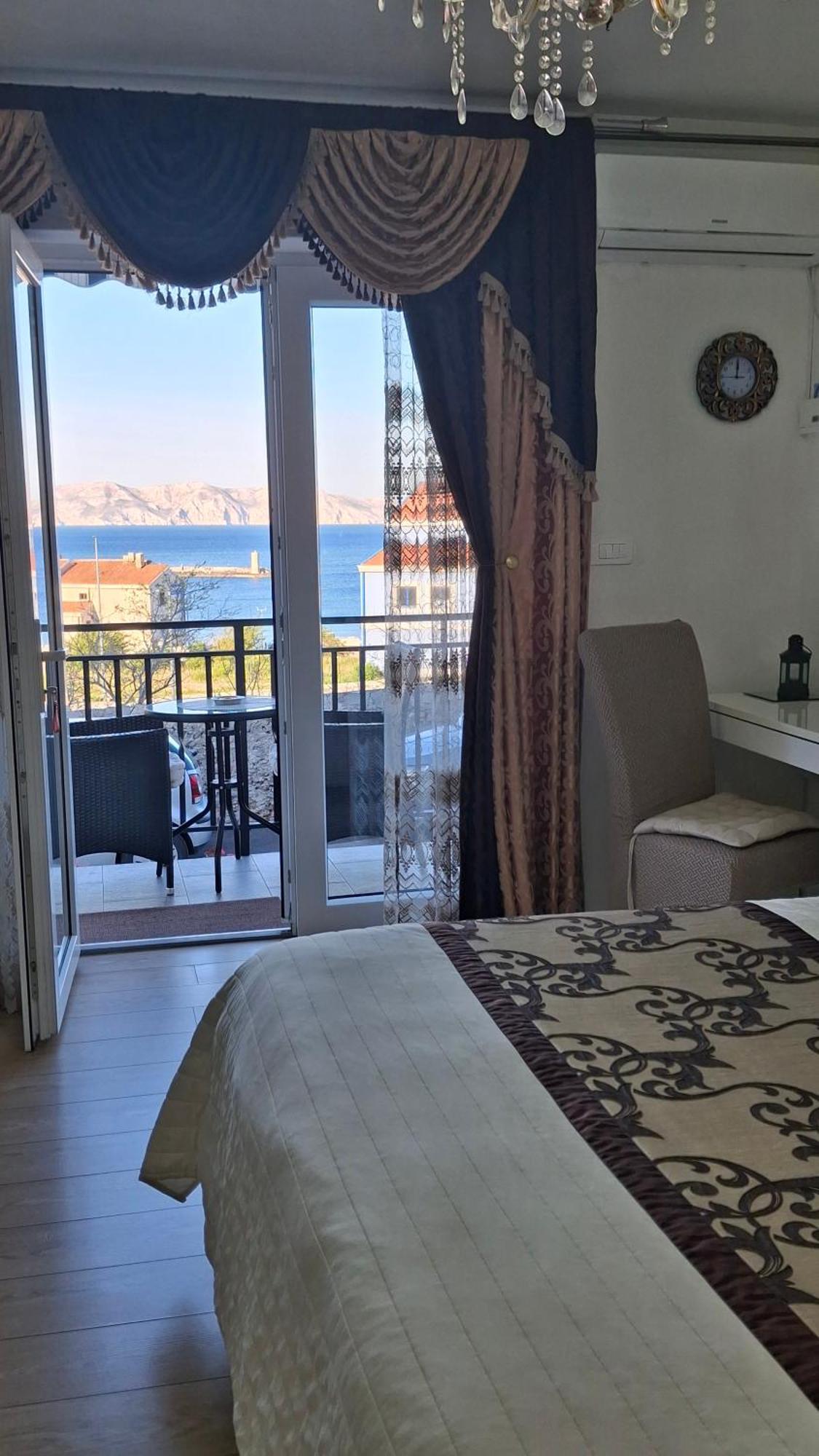 Beautyful Sea View 6 Luxury Studio Danijela Senj  Exteriör bild