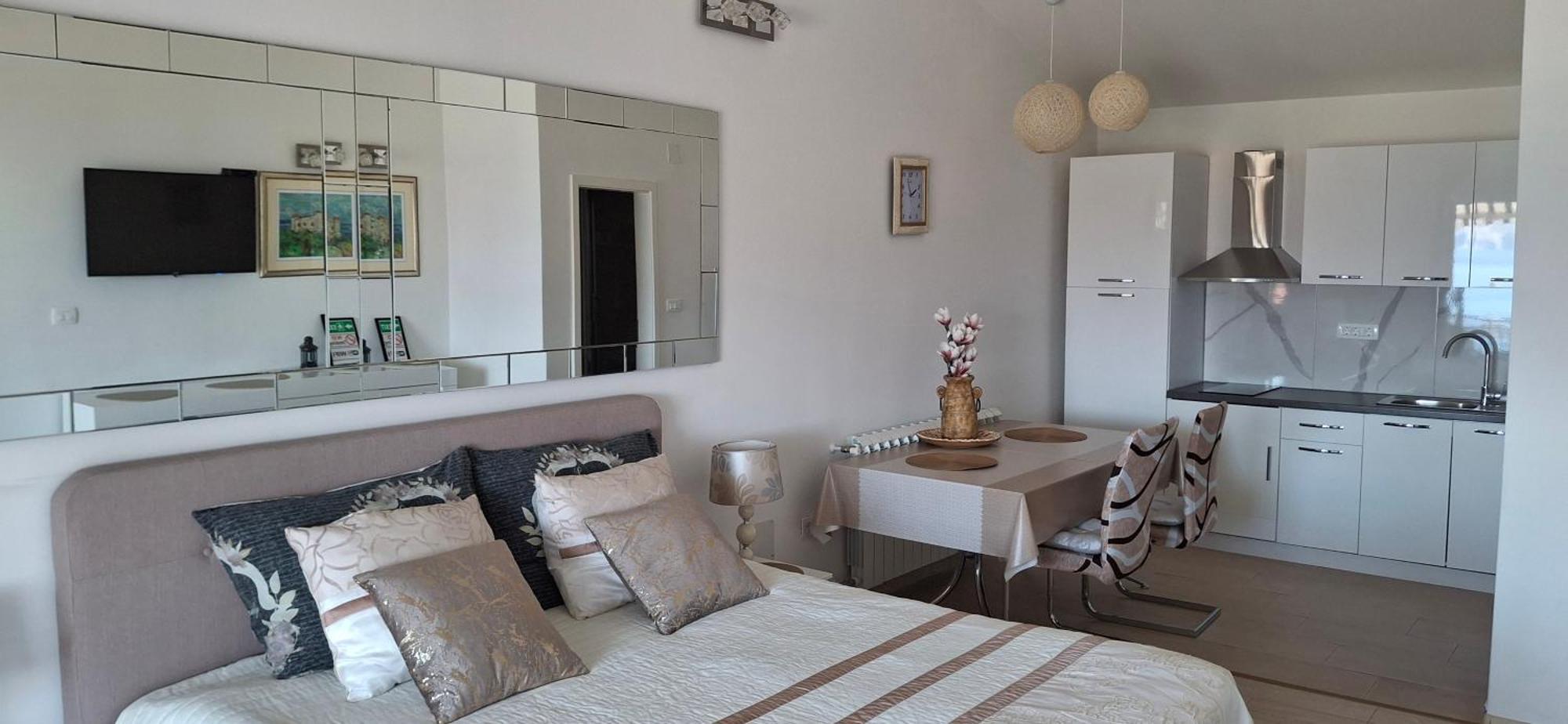 Beautyful Sea View 6 Luxury Studio Danijela Senj  Exteriör bild